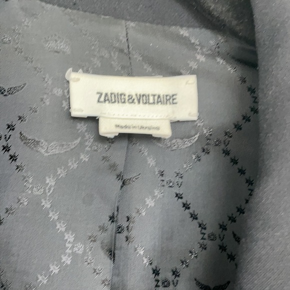 ZADIG & VOLTAIRE VICTOR BIS SKULl (size 36) - Picture 7 of 15